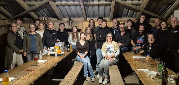 Alle Teilnehmenden der Jungbürgerfeier 