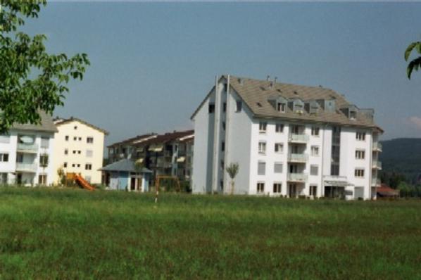 Neubausiedlung im Gebiet Pfaffenkreuzacker.
