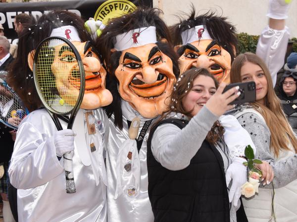 Impression der Aescher Fasnacht 2023