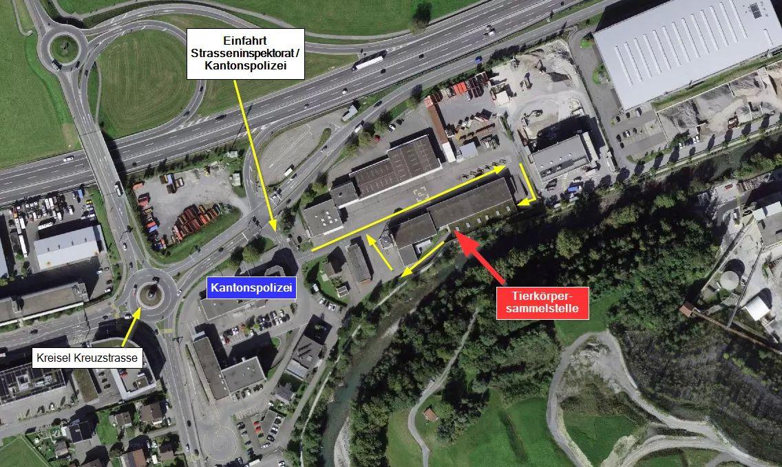 Tierkörpersammelstelle