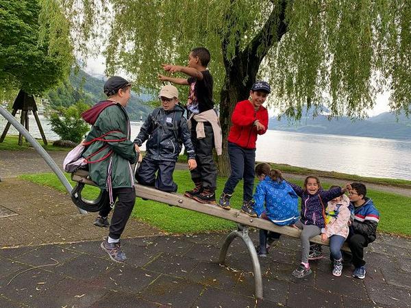 DaZ Kids unterwegs im Dorf