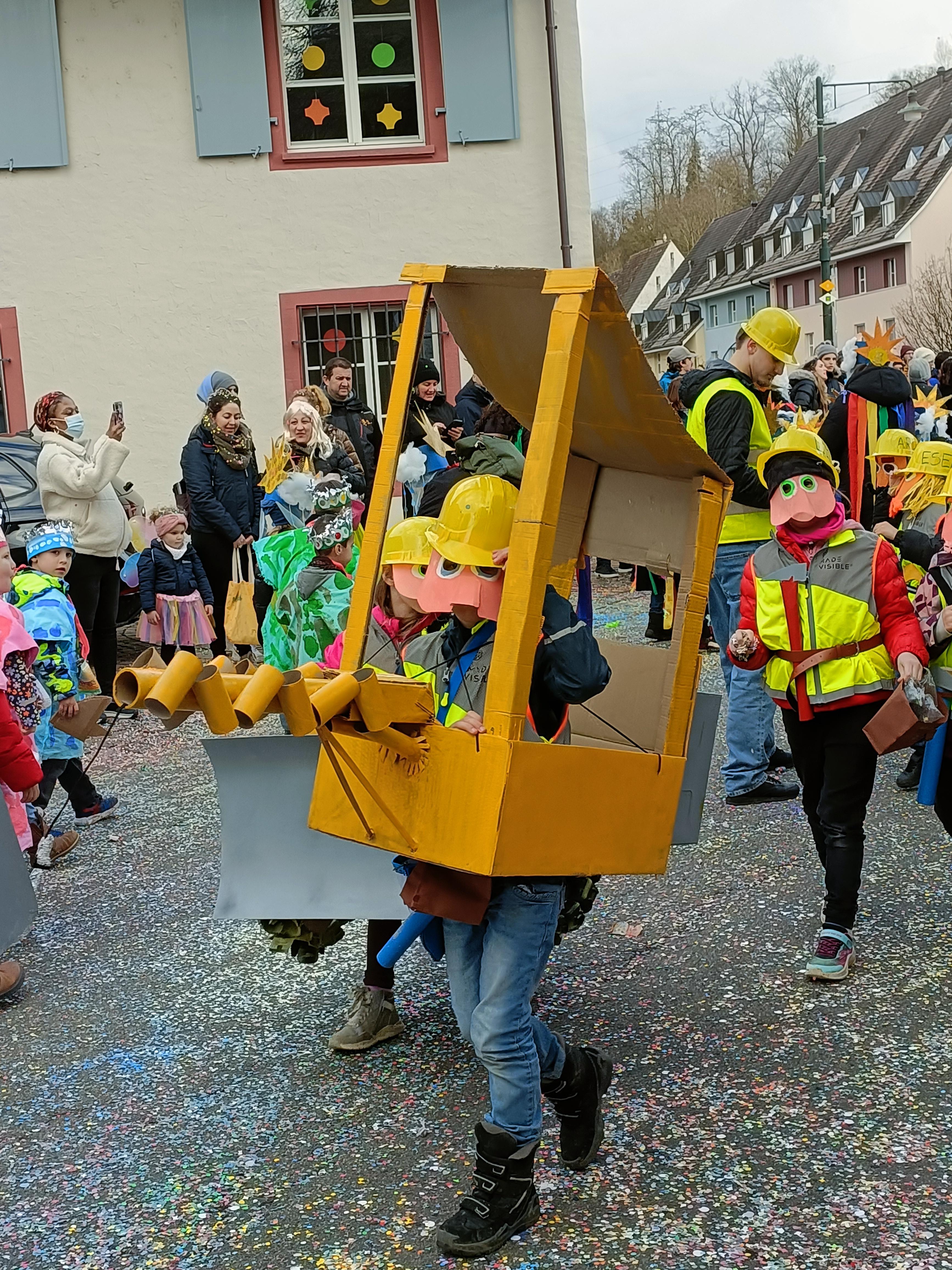 Baustellen bei Grossmatt und Aegelmatt hinterlassen ihre Spuren an der Fasnacht. 