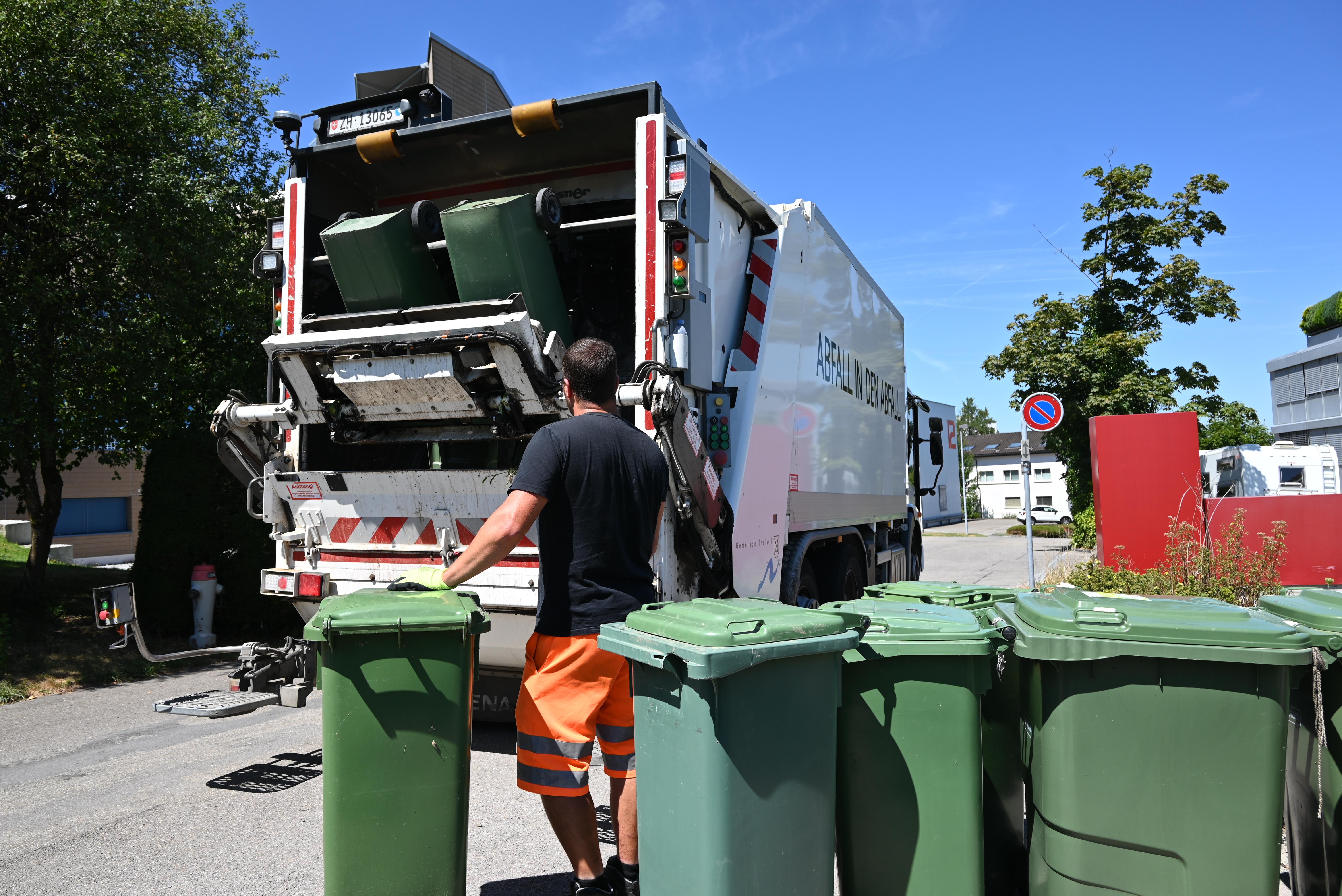 Grüngutentsorgung in Thalwil