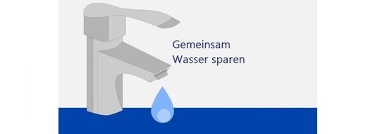 Bild gemeinsam Wasser sparen