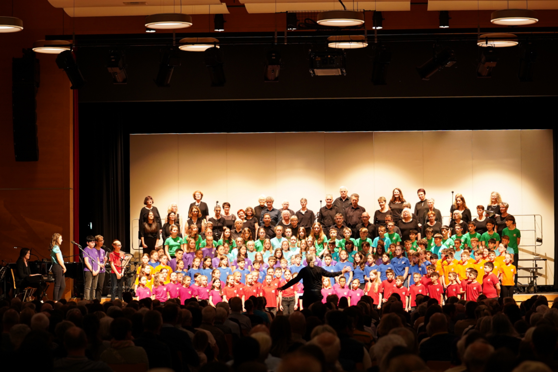 Gossauer Schulklassen und der Fürstenlandchor Gossau geben ein gemeinsames Konzert