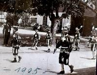 Anlass auf der Bahnhofstrasse 1905