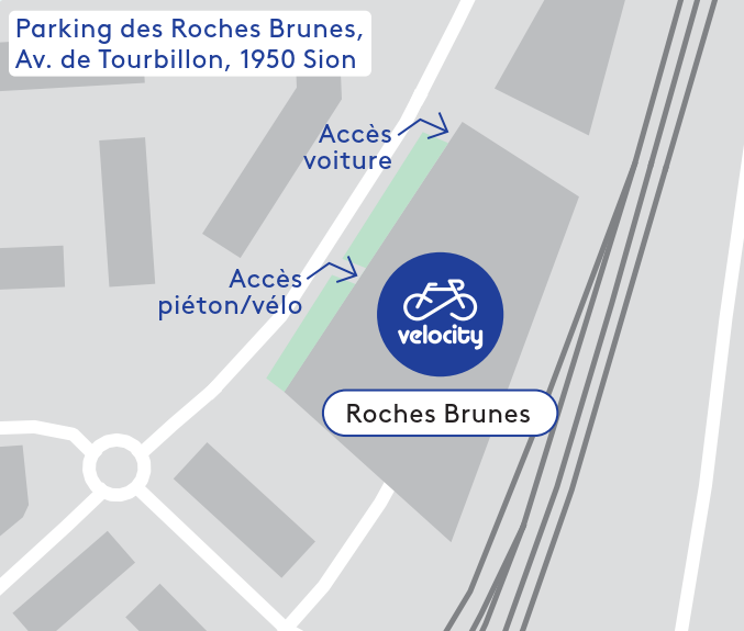 Vélostation des Roches Brunes