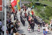 MG Konkordia - die Gastgeberin - marschiert ein