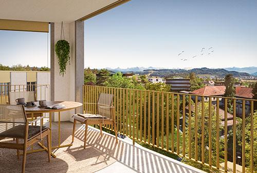 Visualisierung Entwicklung Areal Tilia.