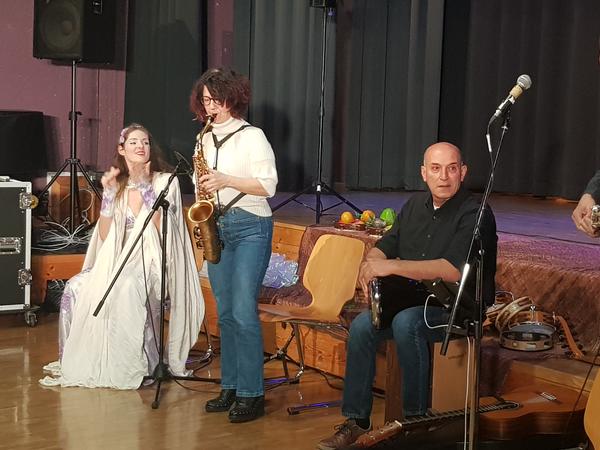 Musiker in Aktion