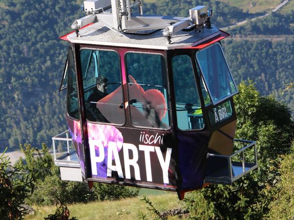 Neuer Look: Kabinen Luftseilbahn Gampel-Jeizinen