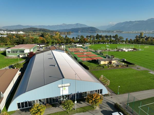 Luftaufnahme Sportcenter Grünfeld