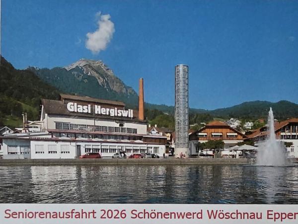 Bild Vierwaldstättersee, im Hintergrund die Glasi Hergiswil