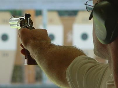 Tir au pistolet