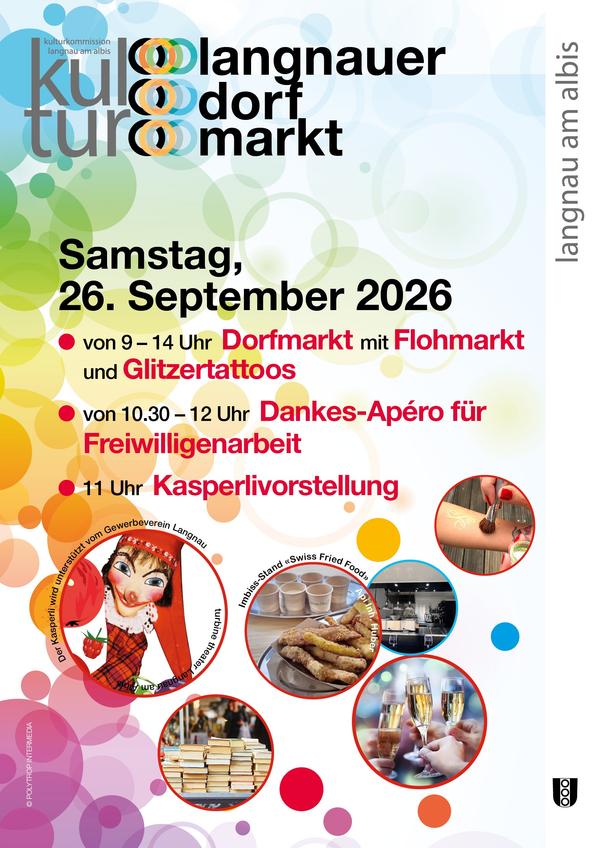 Flyer Dorfmarkt September