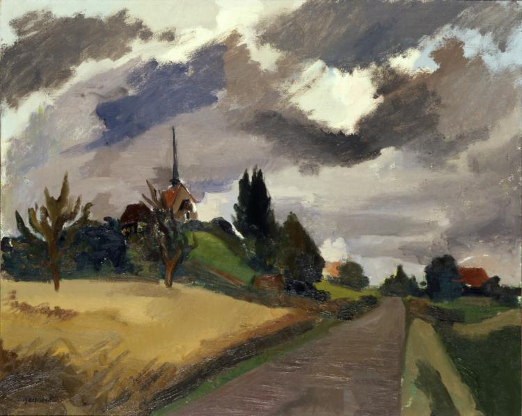 1934
Werner Hartmann
1903-1981
Öl auf Leinwand
Bildmass: 65x80 cm
Inventar: SGE 0031