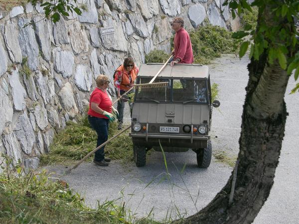 Gmeiwärch in Jeizinen und Engersch am 20. Juni 2020