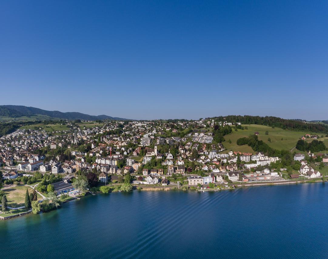Blick auf Richterswil