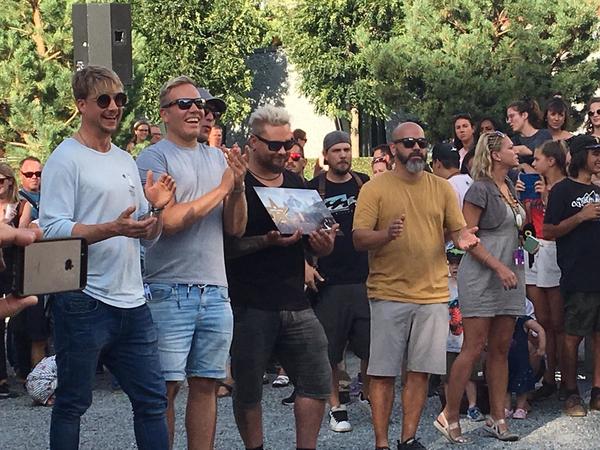 Walk of Stars Sunrise Avenue