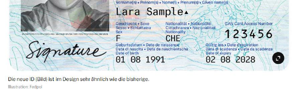 Biometrische Identitätskarte