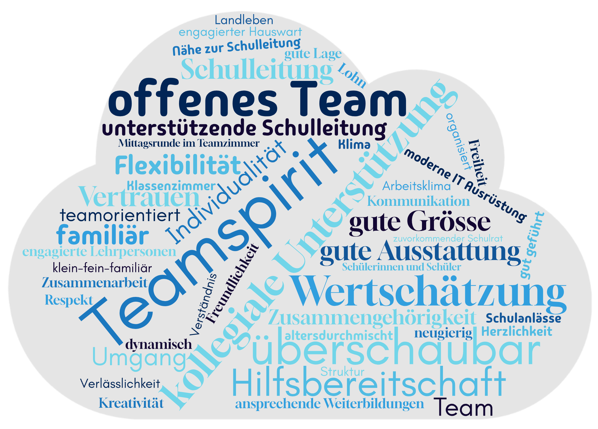 Wortwolke Umfrage