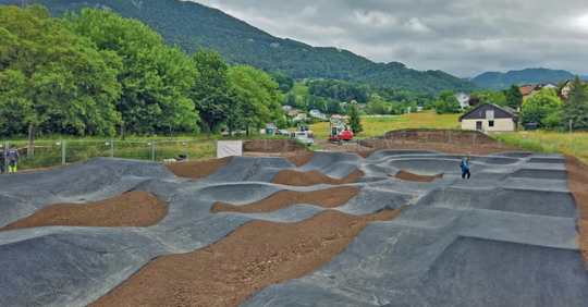 Le pumptrack de Praz-Dagoud ouvre au public le 30 septembre