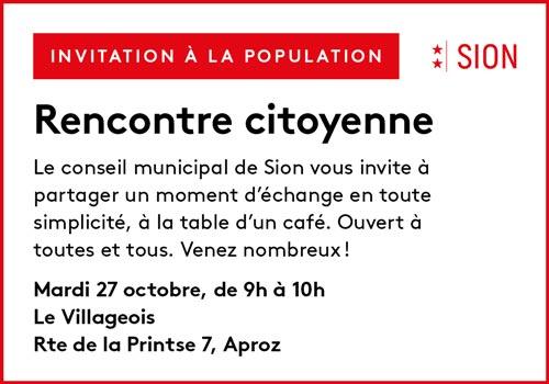 Rencontre citoyenne