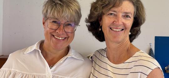 Esther Krummenacher und Erika Gähwiler