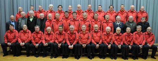 Gruppenbild der Männerriege