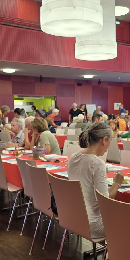 Foodsave Bankett voller Kasinosaal