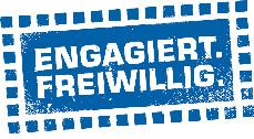 Emblem Engagiert. Freiwillig.