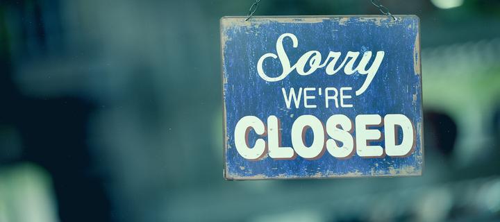 Bild sorry we're closed