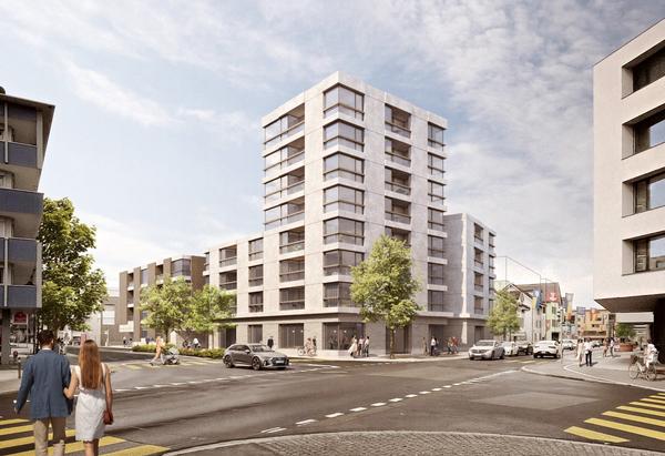 Visualisierung Bebauungsplan Marktgasse–Rigistrasse