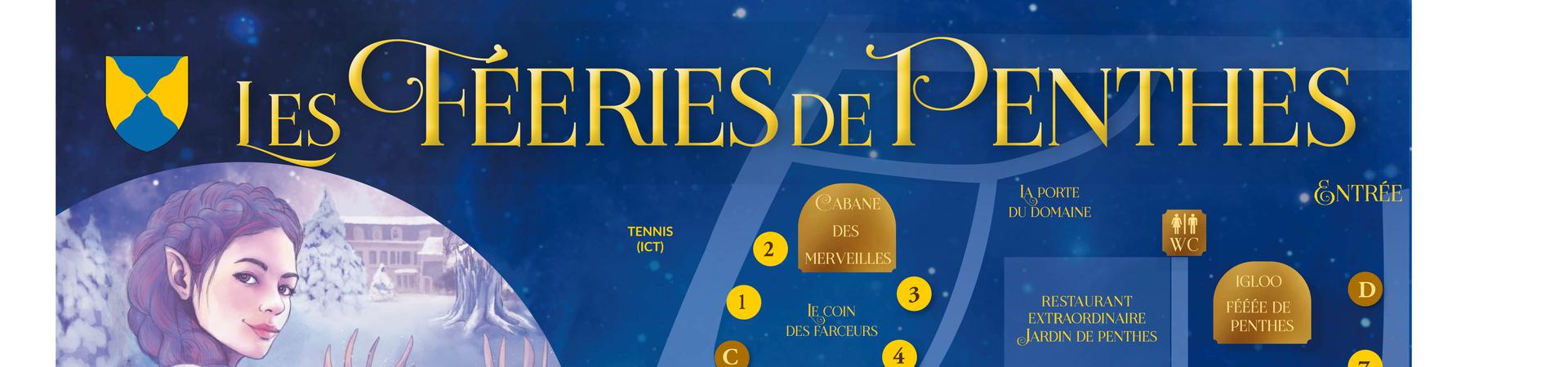 Plan des Féeries de Penthes