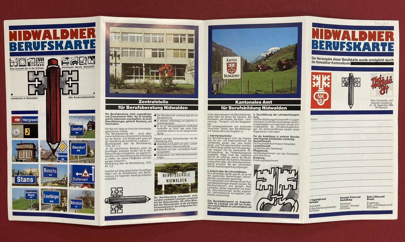 Informationsblatt 1984