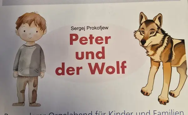 Musik in der Stadtkirche - "Peter und der Wolf"