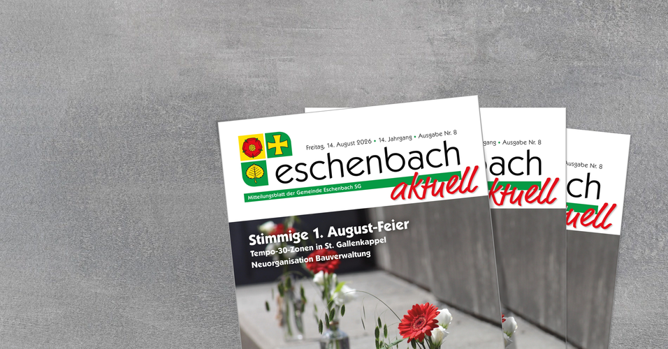 Eschenbach aktuell Ausgabe 08/2026