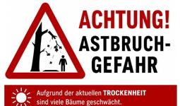 Astabbruchgefahr