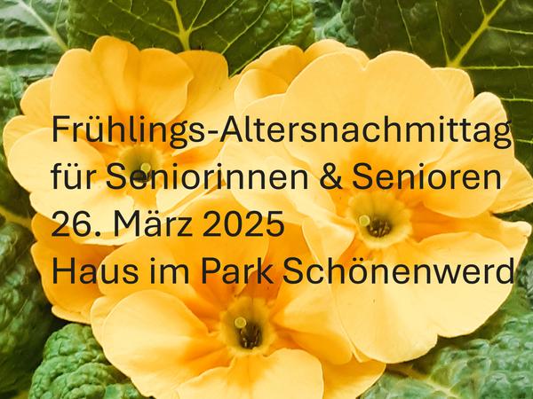Seniorennachmittag 26.03.2025