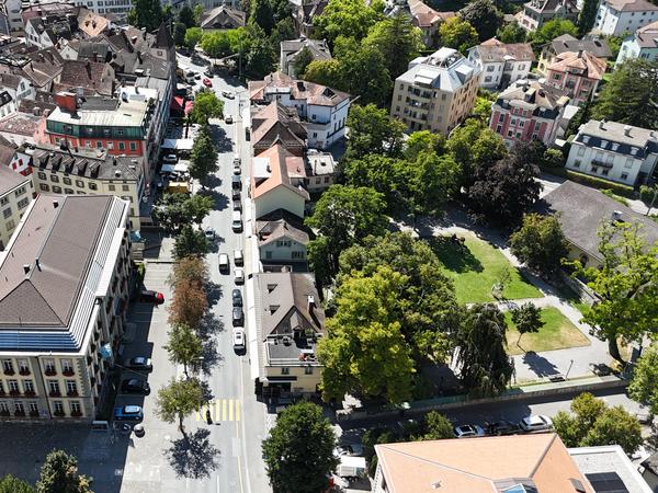 Grabenstrasse vor Baubeginn