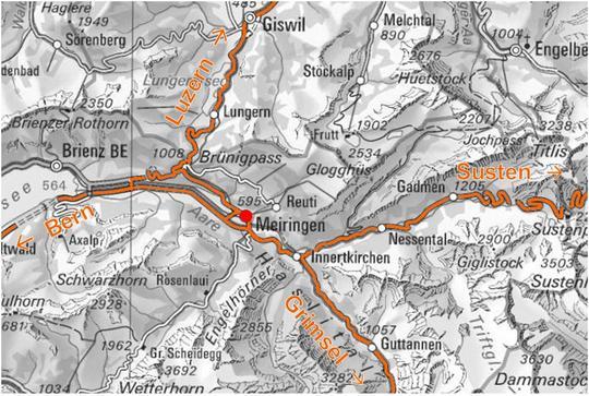 Anreise Haslital