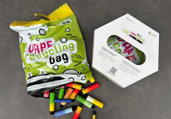 Vape recycling bag