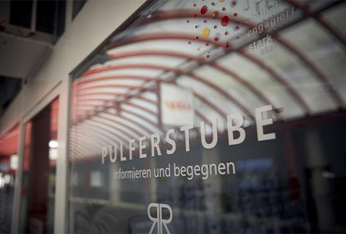 Pulferstube im Talgut-Zentrum.