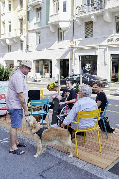Pop-up-Park