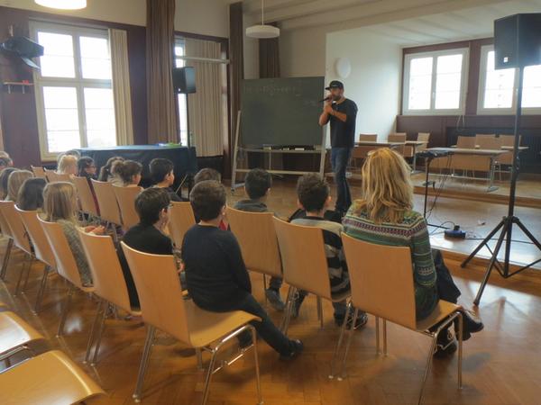 Beatboxing mit Miguel Camero
