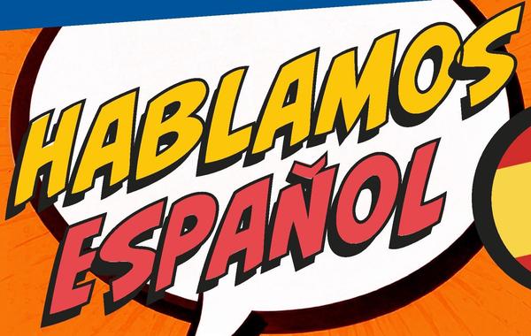 Schriftzug Habalmos Espanol