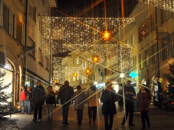 Weihnachtsbeleuchtung Olten