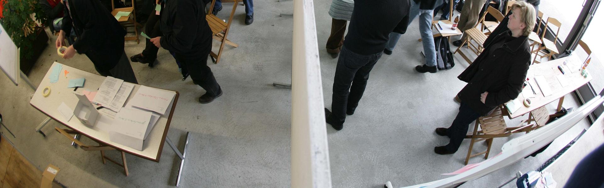 Ideenwerkstätte im Feuerwehrlokal