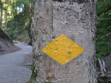 Wanderwegmarkierung