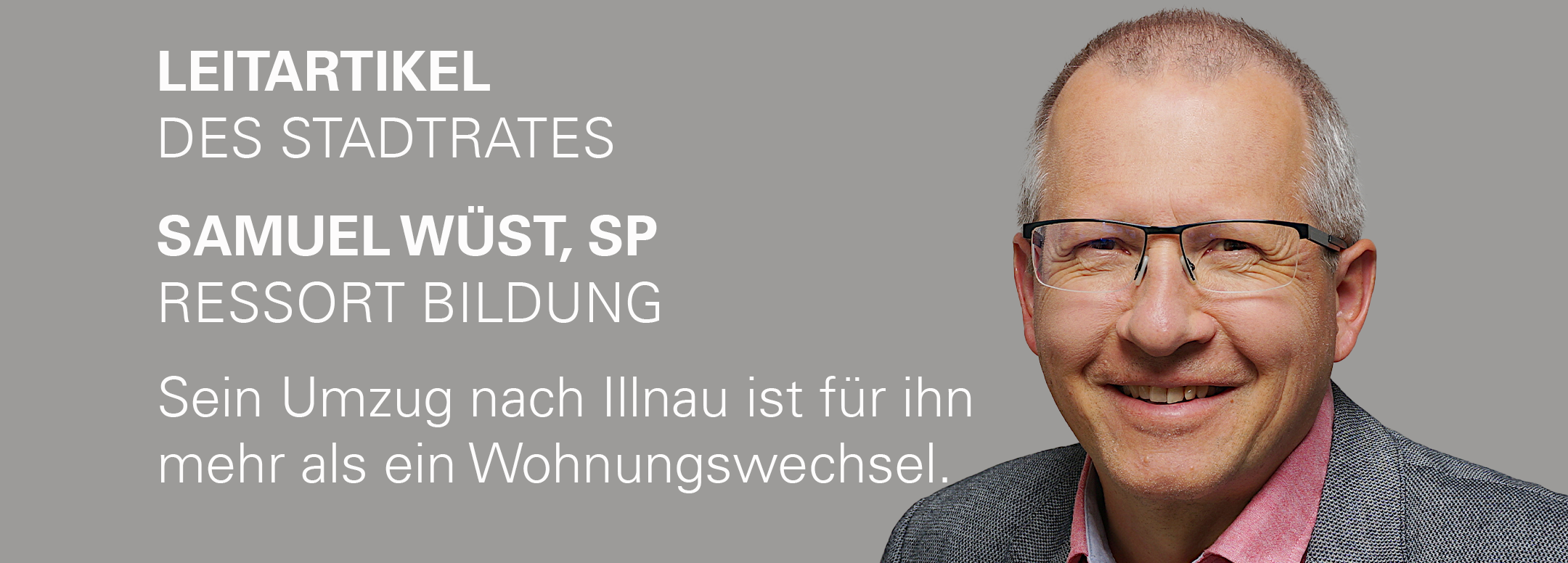 Stadtrat Samuel Wüst